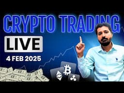 Crypto Trading Strategy Live | Trade Swings | Trade Swings | 4 Feb 2025