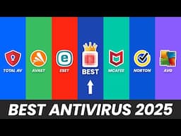 Best Antivirus 2025 | Bitdefender vs Norton vs McAfee vs Avast vs TotalAV vs Malwarebytes vs ESET