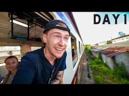 Three Days Travelling Across Thailand (Trains, buses, boats and planes)