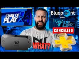 Sony CANCEL 2 Live Service Games, PS Plus NEW Games, Nintendo Switch Reveal & Rumoured State of Play