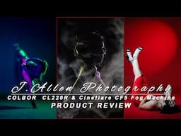 COLBOR Fog Machine & COLBOR CL220R RGB LED REVIEW!!!