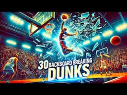 30 Backboard Breaking Dunks!