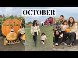 OCTOBER VLOG | Pumpkin Patches & Halloween