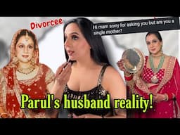 Parul garg husband reality! #parulgarg #parulgargbridemakeup