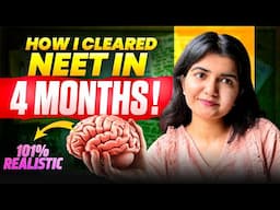 How I *Cracked* NEET in Just 4 Months | How to crack Neet in 4 months? Neet 2025