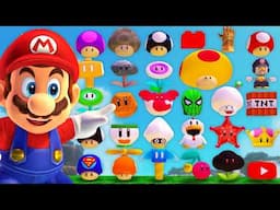 100 CUSTOM POWER UPS in Super Mario... (Mods!)