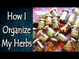 How I Organize My Herbs and Spices