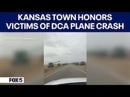 Kansas town honors victims of DCA plane crash