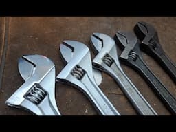 100 Years Of Crescent Wrenches Compared (The 5 Major Generations)