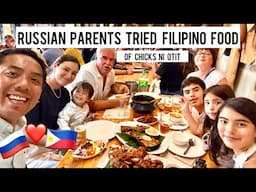 Russian Parents Tried FILIPINO FOOD of Chicks ni Otit in Tagaytay