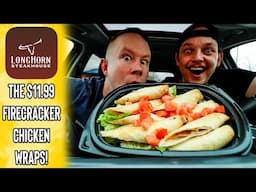 Are The $11.99 Firecracker Chicken Wraps Worth The Price? | Longhorn Steakhouse