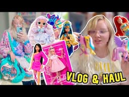 TOY THRIFT FINDS! Toy Hunting, Thrifting & Con Vlog! Barbie, Monster High, Lol OMG, MORE