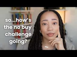 Update on the no buy challenge | Paycheck budget