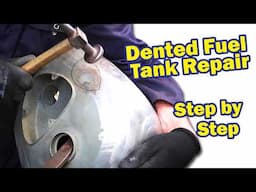 How to Repair Dents in Motorcycle Fuel Tank Step by Step