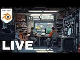 Making Assets for a Webseries - Blender Live