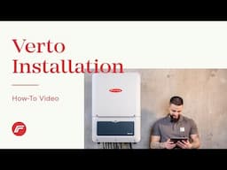 How-To Video: Installation Fronius Verto (EN)