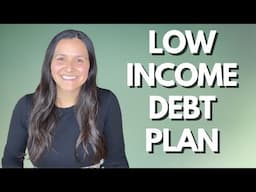 How to pay off debt with a low income | Creating Cash Flow | Real Life Budget Debt Plan