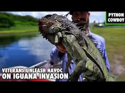 These Giant Iguanas Didn't Stand A Chance Against These Veterans