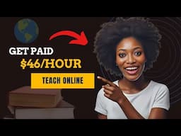 Get Paid $46 Hour Online – Teach Online