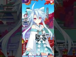 Neptunia and Friends - New Year's Vert and Blanc~ #anime #neptunia #mobilegame