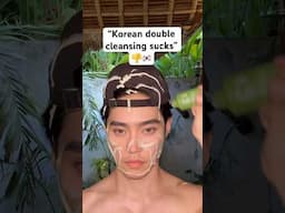 This is the BEST way to clean your face! ft. Beplain Peeling gel  #koreanskincare #beplain #shorts