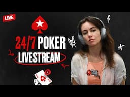 BEST POKER TOURNAMENTS NON-STOP! 🔴 24/7 LIVE POKER ♠️ PokerStars