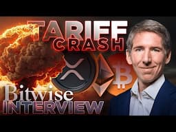 Tariff Crypto Crash Over?🔥Bitwise INTERVIEW w/ Matt Hougan🔥