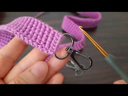 Easy Crochet Bag Hanger | Perfect for Bags & Shawls | Beginner-Friendly Tutorial 🤍