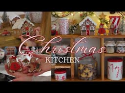 Christmas Decorating Kitchen & Cozy Christmas DIY/ Air Dry Clay Gingerbread House & Gingerbread Man