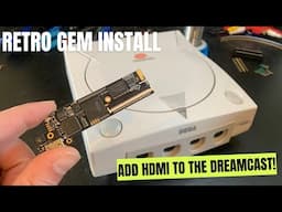 The Retro Gem comes to the Dreamcast! Installing and testing the latest HDMI mod from PixelFX!