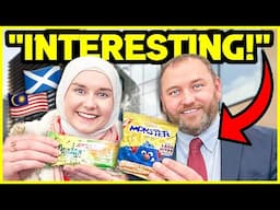 The SECRETARY of STATE for SCOTLAND SHOCKED by MALAYSIAN SNACKS! 😱🇲🇾