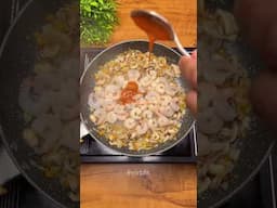 Easy healthy mushroom and prawns rice recipe #shorts