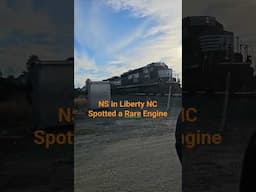 Spotted a Rare NS Engine in liberty NC #hoboshoestring