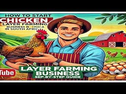 How to Start Chicken Layer Farming Business in South Africa Step by Step Guide