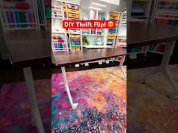 Look what I found at the thrift store!🤩 #thriftflip #craftroom #makeover #diy #crafter #manualidad