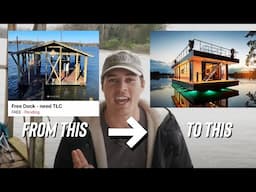 FLIPPING A FREE DOCK INTO A HOUSEBOAT