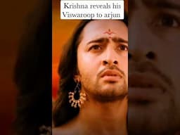 Krishna reveals his Viswaroop to arjun|| #mahabharat #youtubeshorts #krishna