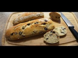 No-Knead Mediterranean Olive Bread… super easy… 5 Star restaurant quality (updated)