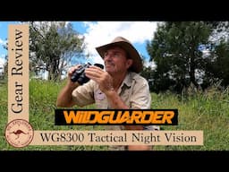 The Secret to Seeing in the Dark! New WildGuarder WG8300 4K Night Vision Binoculars - Full Review.