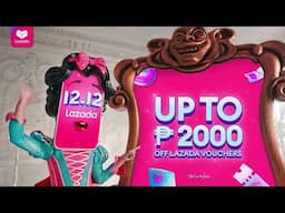 Lazada 12.12 - Up to P2000 Campaign Vouchers