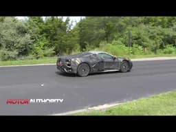 2023 Chevrolet Corvette E Ray spy video