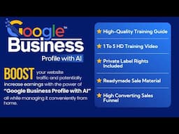 Google Business Profile With AI PLR Review