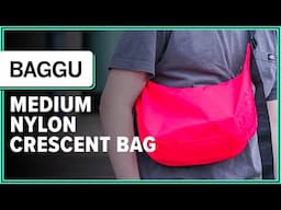 BAGGU Medium Nylon Crescent Bag Review (2 Weeks of Use)