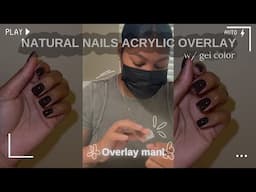 Overlay On My Natural Nails | Natural Gel Nails