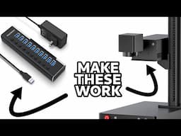 USB Hubs, Extenders and Cable Management for Laser