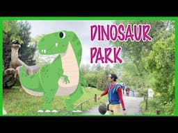 Dinosaur Video For Kids! | Kit Explores the Eccles Dinosaur Park in Ogden, UT