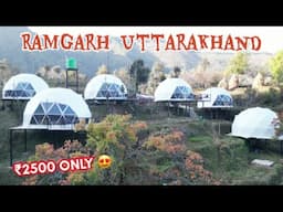 Ep-4- Best Dome Stay in Ramgarh , near Mukteshwar , Nainital 🏔️🏠 ​⁠😍@prabhjot_cheema