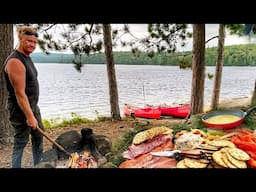 Hammock & Tent Camping in the Backcountry | Fishing Temagami Canada & Cooking Delicious Camp Food