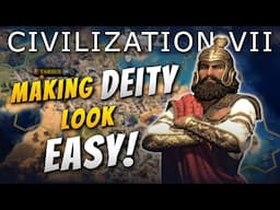 Xerxes is the TRUE King of the Antiquity Age! | Civilization VII (Deity Difficulty)