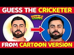 Guess the Cricketers from Cartoon version | India vs Australia edition | Cricket quiz 2025